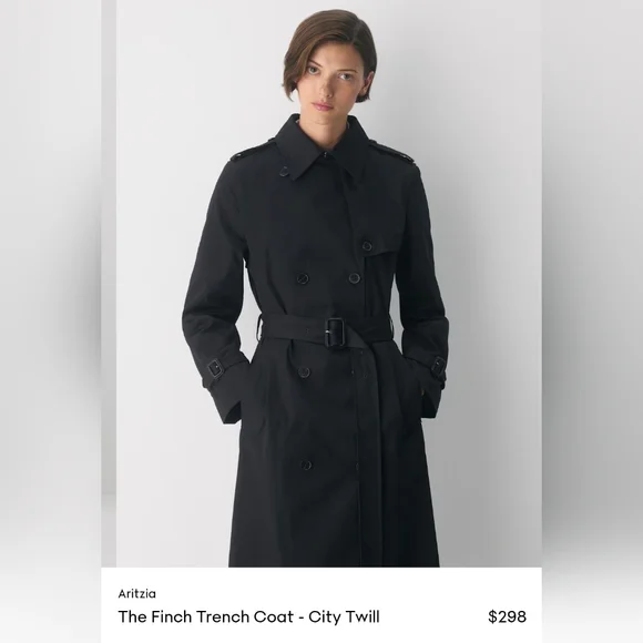 Aritzia The Finch Trench Coat - Picture 2 of 12